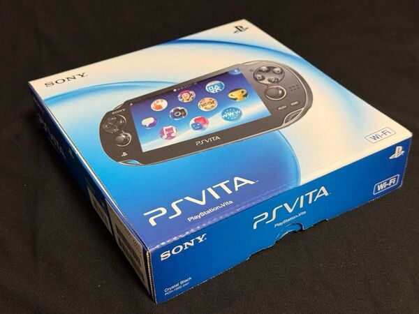 新品 未開封 PlayStation Vita PCH-1000 PSVITA Wi‐Fiモデル クリスタル ブラック