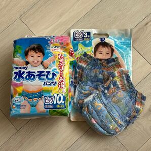 ムーニーマン水あそびパンツ ビッグ10枚おまけ2枚