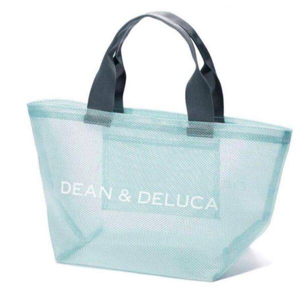 DEAN&DELUCA ディーン&デルーカ メッシュトートバッグ ミント S