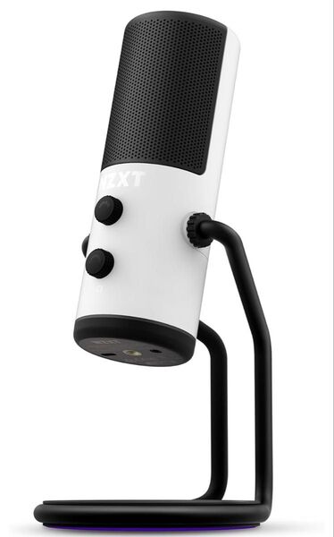 NZXT CAPSULE WHITE カーディオイドUSBマイク AP-WUMIC-W1