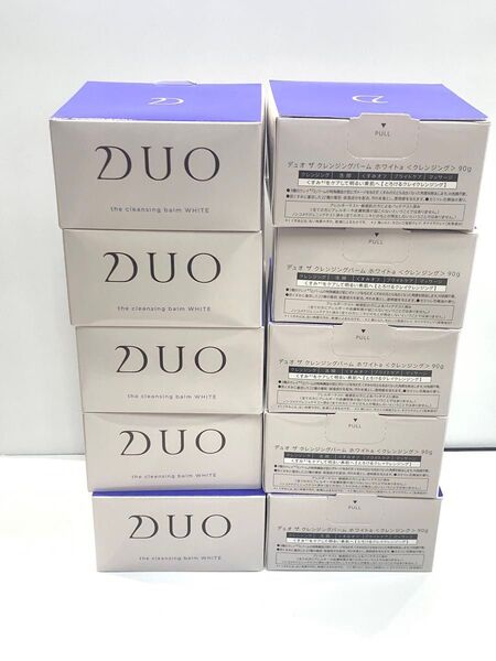 【10個セット】DUO ザ クレンジングバーム ホワイトa 90g デュオ 青