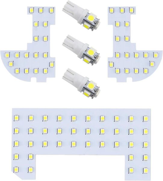 【6点セット】 ホンダ N-BOX JF1 JF2 JF3 JF4 LED ルームランプ ライセンスランプ 白