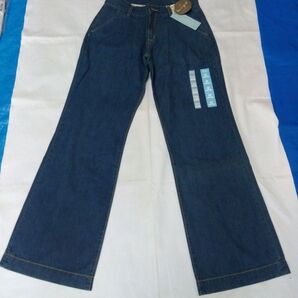 ライトデニム バギージーンズ ジーユー M