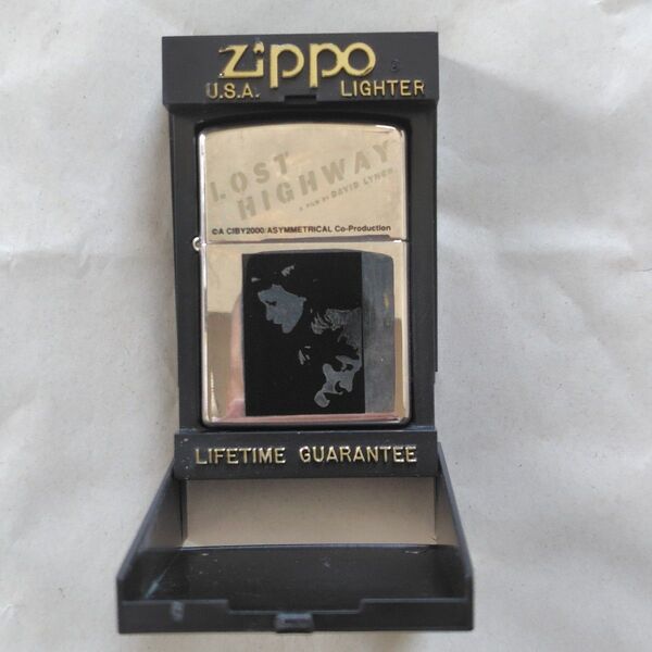 【ヴィンテージ物】Zippo LOST HIGHWAY【非売品】