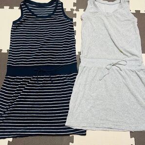 UNIQLOユニクロ ルームウェア2点セット!ワンピース ノースリーブ パジャマ 部屋着