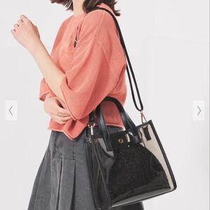 ハニーズ クリアハンドバッグ 未使用