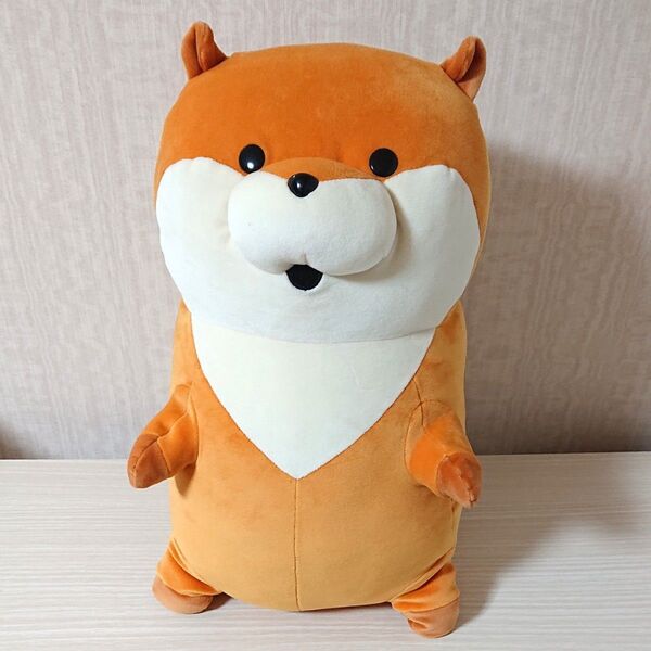 高さ40cm 可愛い嘘のカワウソ もちっとぬいぐるみ ぬんぬんストア ビッグサイズ BIGサイズ もちもち