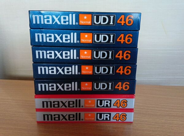 【未開封】マクセル maxell UDI 46/UR 46 ノーマル カセットテープ