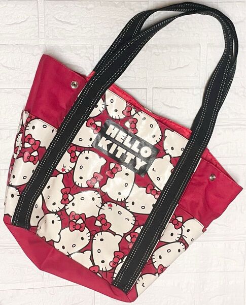 サンリオ ハローキティ キティちゃん トートバッグ レッド