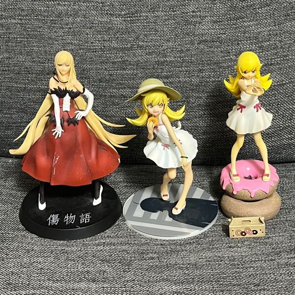 物語シリーズ フィギュア 忍野忍 キスショット 3体セット