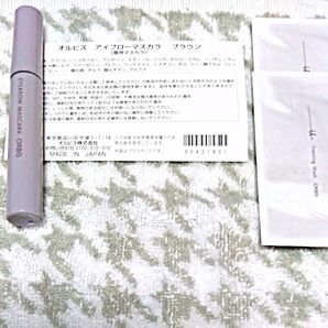 オルビスアイブロウ ブラウン ドットフォーミングウォッシュ
