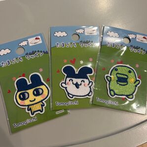 たまごっち 刺繍 ワッペン まめっち くちぱっち みみっち セット Tamagotchi