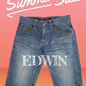 EDWIN デニムハーフパンツ