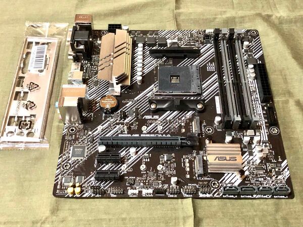 ASUS PRIME B550M-A AMD AM4 マザーボード 正常動作品 美品 Windows11認証済