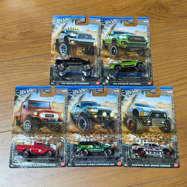【新品未開封】ホットウィール Toyota Trucks 5台セット