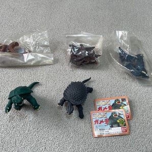 【貴重品】ガシャポン HGシリーズ ガメラ 1 ~ 3 セット(1990年代もの) ギロンやギャオス、バイラス等