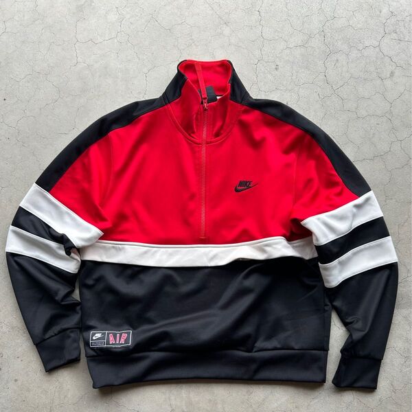 NIKE トラックジャケット ハーフジップ Nike AIR Half Zip Jacket University Red