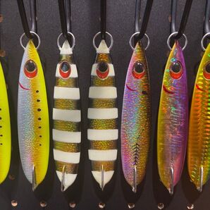 カプリス100g 7本セット エバーグリーン オーシャンフリート メタルジグ ジギング