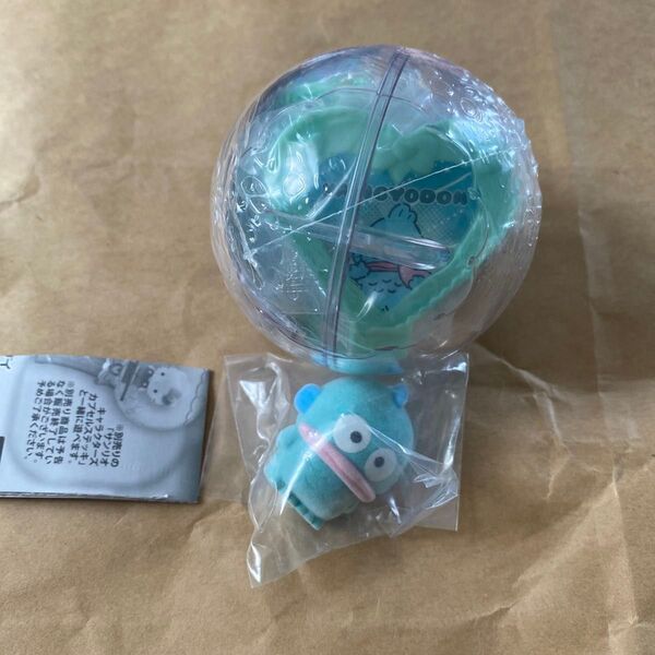 まとめ売り サンリオ Sanrio キャラクターズ ふわふわフロッキードール カプセルステッキ ハンギョドン2点セット