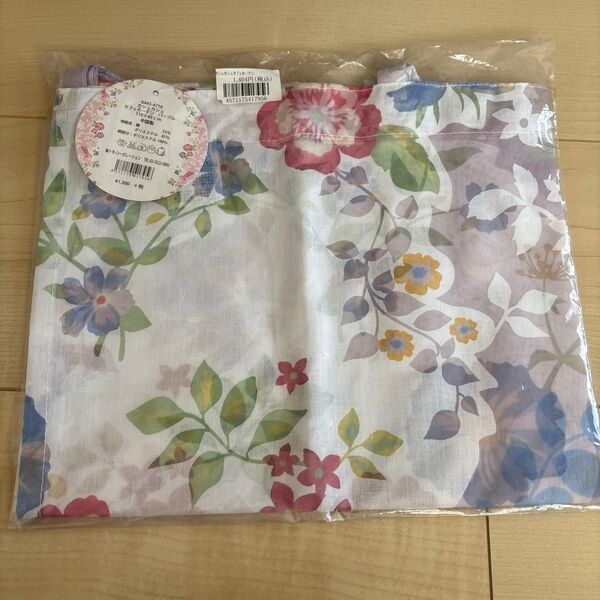 カシュカシュ カフェカーテン 110x45cm 未使用 花柄