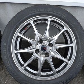 送料込み WORKEMOTION RSα 195/55R16 タイヤホイールセット ①
