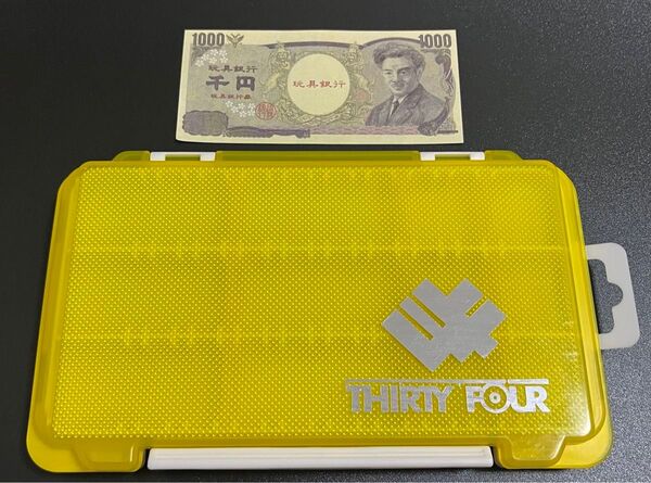 おもちゃの紙幣(おもちゃ500円オフクーポン対象) + サーティーフォー アジング、メバリング用 フリーリースリムケース No85