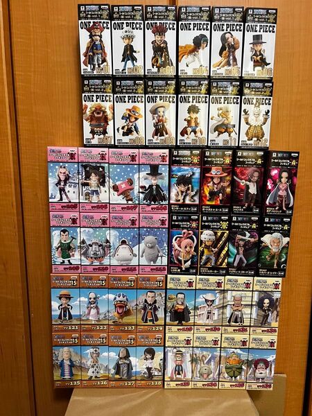 ワンピース ワールドコレクタブルフィギュア 覇 8種 輝 12種 Vol.13 .15.16 各8種 計44体 ワーコレ