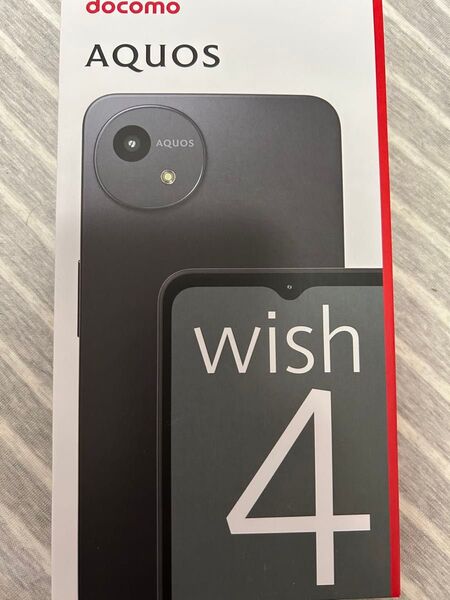 AQUOS wish4 SH-52E ブラック