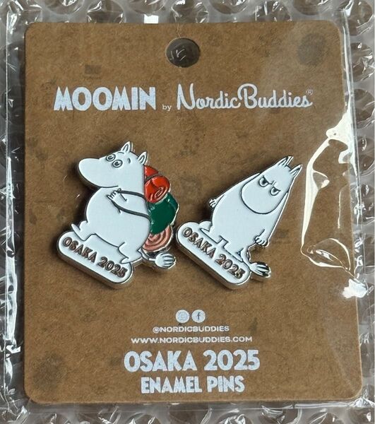 大阪・関西万博 ムーミン ノルディックパビリオン 北欧館 ノルディックサークル(北欧パビリオン)会場限定 ピンバッジ Moomin