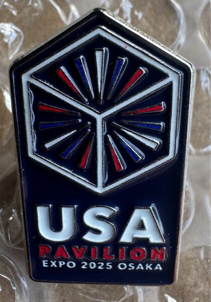 大阪・関西万博 アメリカ パビリオン アメリカ館 USA PAVILION EXPO 2025 OSAKA ピンズ ピンバッジ