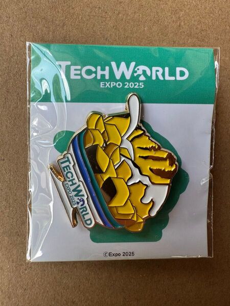 TECH WORLD テックワールド ピンバッジ ピンズ 台湾風マンゴーミルクかき氷 EXPO2025 大阪・関西万博 非売品