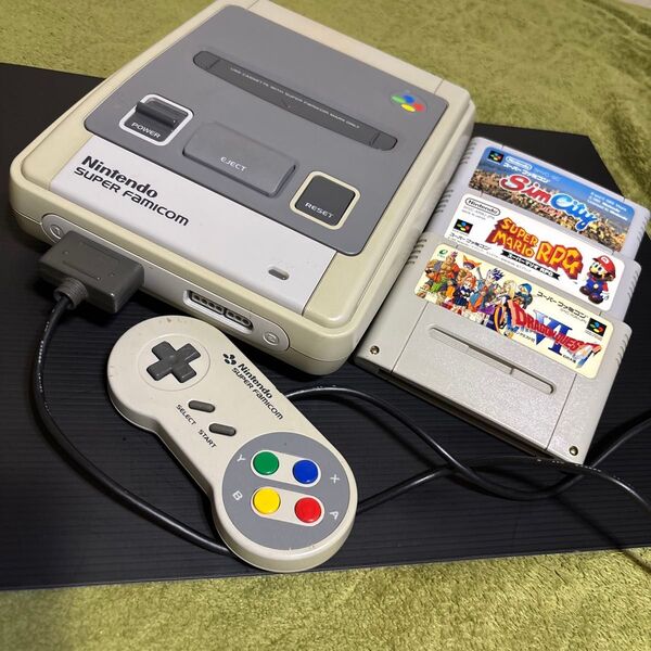 スーパーファミコン 本体 ソフト3作品セット