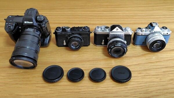 Nikon ミニチュアカメラコレクション 全4種