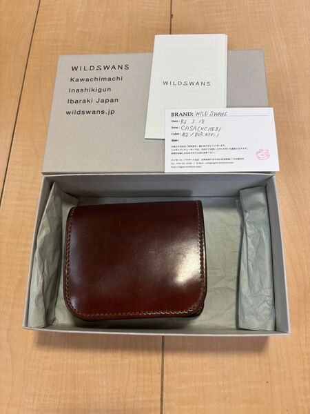 【値下げ対応可!】WILDSWANS CASA シェルコードバン#2