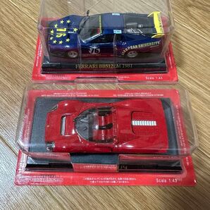 アシェット フェラーリコレクション Ferrari 330 P4 1/43 ミニカー BB 512LM 1981
