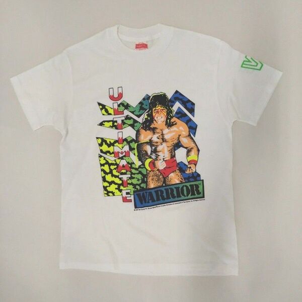 WWF アルティメット・ウォーリアー Tシャツ(size : M)