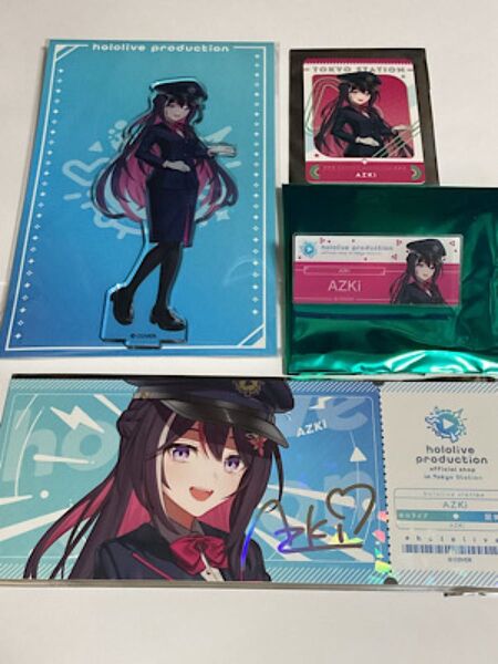 ホロライブ 東京駅コラボ限定グッズ vol.4 4種セット AZKi