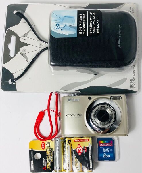 すぐに撮影OK Nikon COOLPIX L22 ニコン デジタルカメラ デジカメ 単三電池駆動