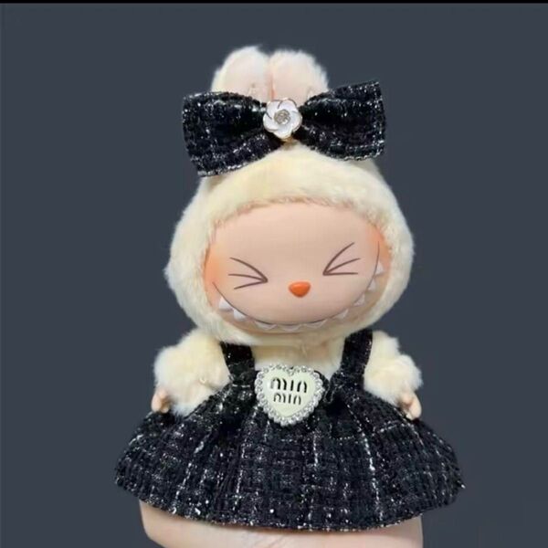 LABUBUラブブ ぬいぐるみ着17cm 着せ替え服セット
