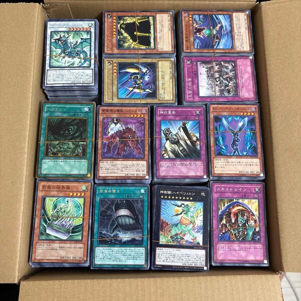 遊戯王OCG ノーマル、字レアまとめ売り 総重量12.5kg