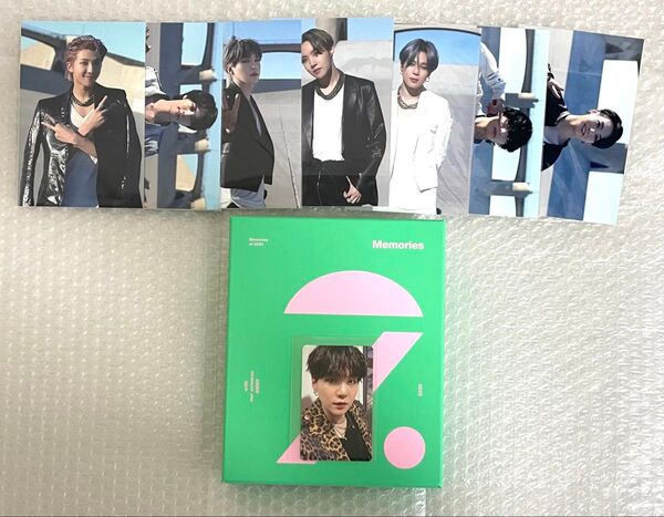 BTS 防弾少年団 Memories 2020 Blu-ray 新品未使用 SUGA ユンギ トレカ 生写真 付属品あり