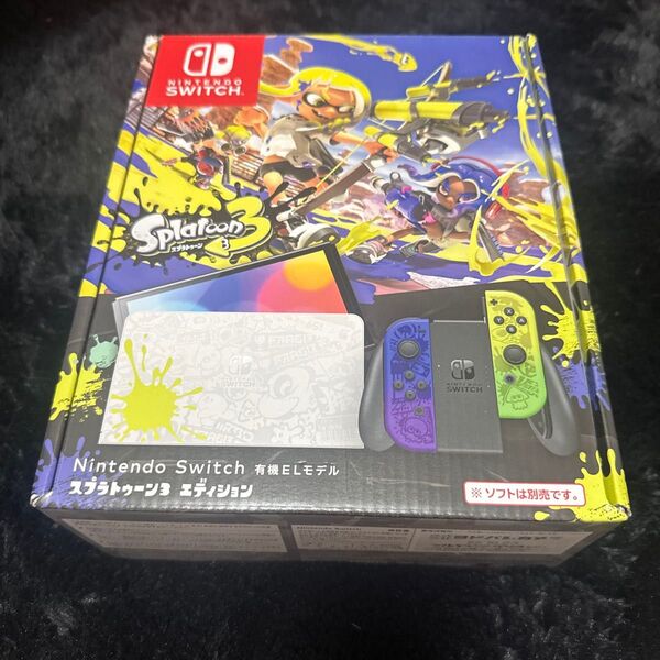 【美品】Nintendo Switch 有機ELモデル スプラトゥーン3エディション 任天堂 スイッチ