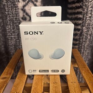 未開封 ソニー 完全ワイヤレスイヤホン / 軽量小型4.6g / 外音取り込み対応 / IPX4防滴性能 / WF-C510 LC