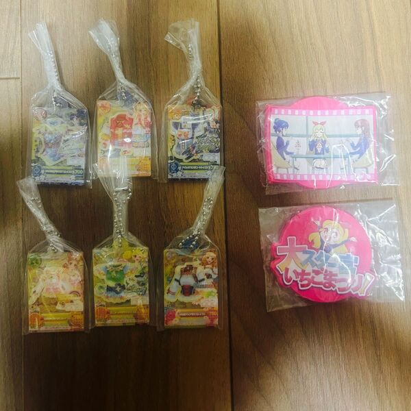 アイカツ ガチャガチャ グッズコレクション2 カードバインダーミニチュア&アイカツ だれでもアイドル活動アクリルチャーム1