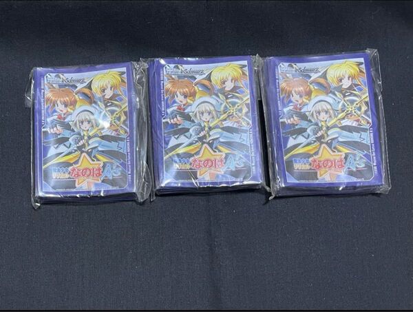 魔法少女リリカルなのは ブシロード スリーブ WS 金銀キャンペーン 3セット スリーブ フェイト はやて