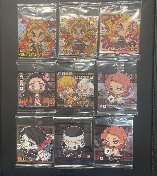 鬼滅の刃 ウエハース デフォルメシール 5枚 まとめ売り