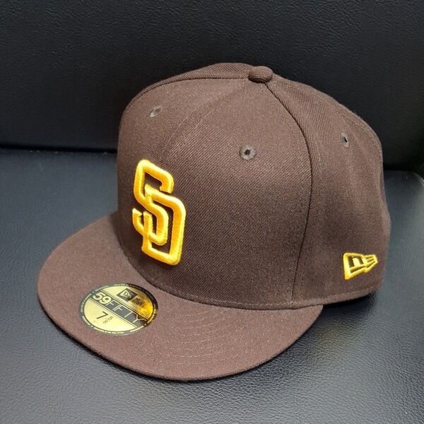 【新品未使用】NEWERA ニューエラ 59FIFTY サンディエゴ・パドレス 7-5/8 60.6cm 新品タグ付き