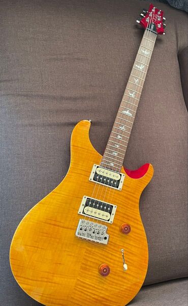 PRS SE custom24 Vintage Yellow