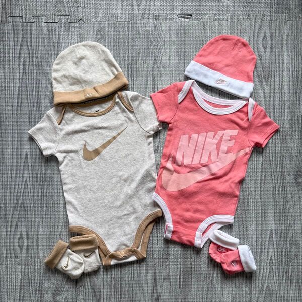 NIKE ナイキ ロンパース 子供服 60 70 80cm 赤ちゃん服 夏 ベビー服 半袖ロンパース