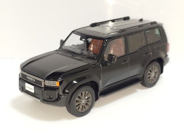 トヨタ ランドクルーザー250 カラーサンプル ミニカー ブラック 1/30